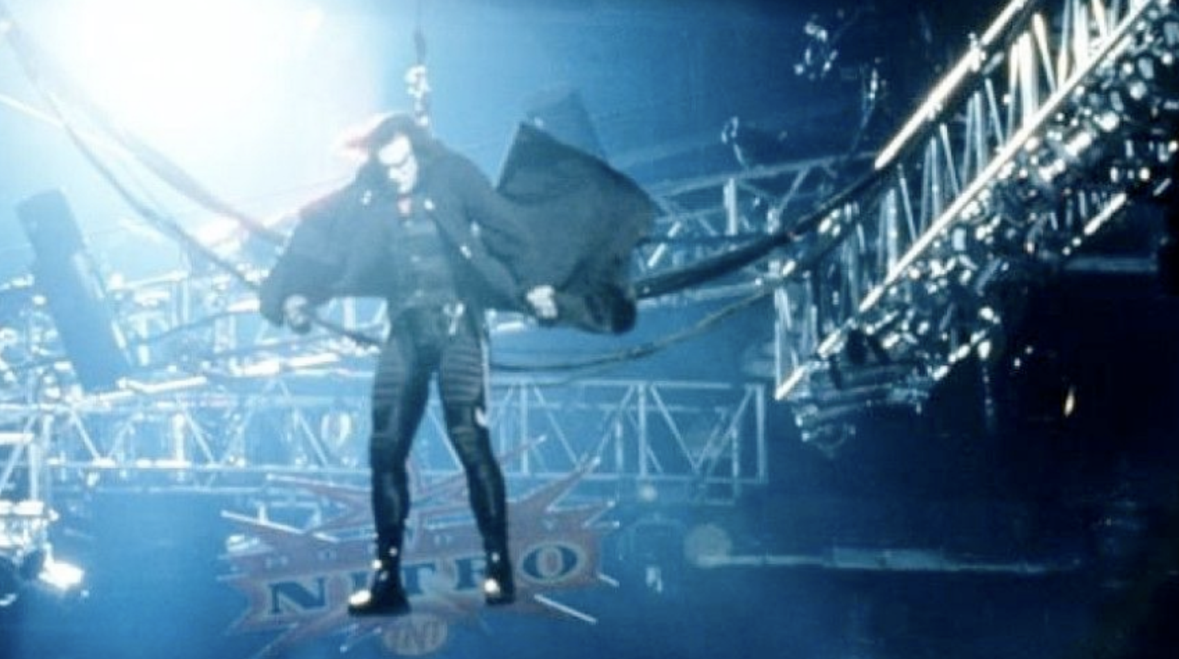 Sting Rappel WCW Rafters