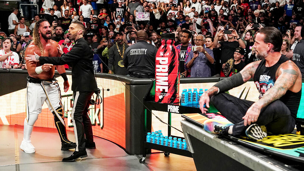WWE Money in the Bank 2024 Seth Rollins CM Punk