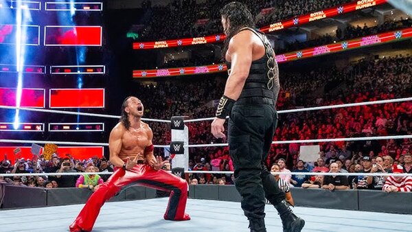 WWE Royal Rumble 2018 Shinsuke Nakamura Roman Reigns