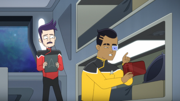 Star Trek Lower Decks Of Gods and Angels Boimler Rutherford