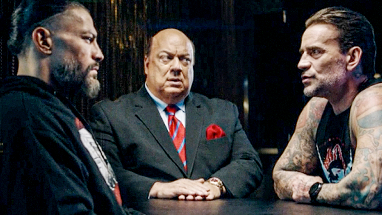 Roman Reigns CM Punk Paul Heyman