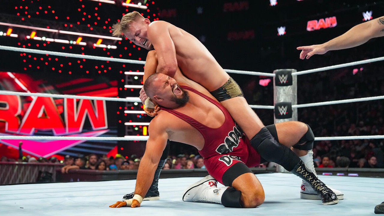 WWE Raw Bron Breakker Ludwig Kaiser