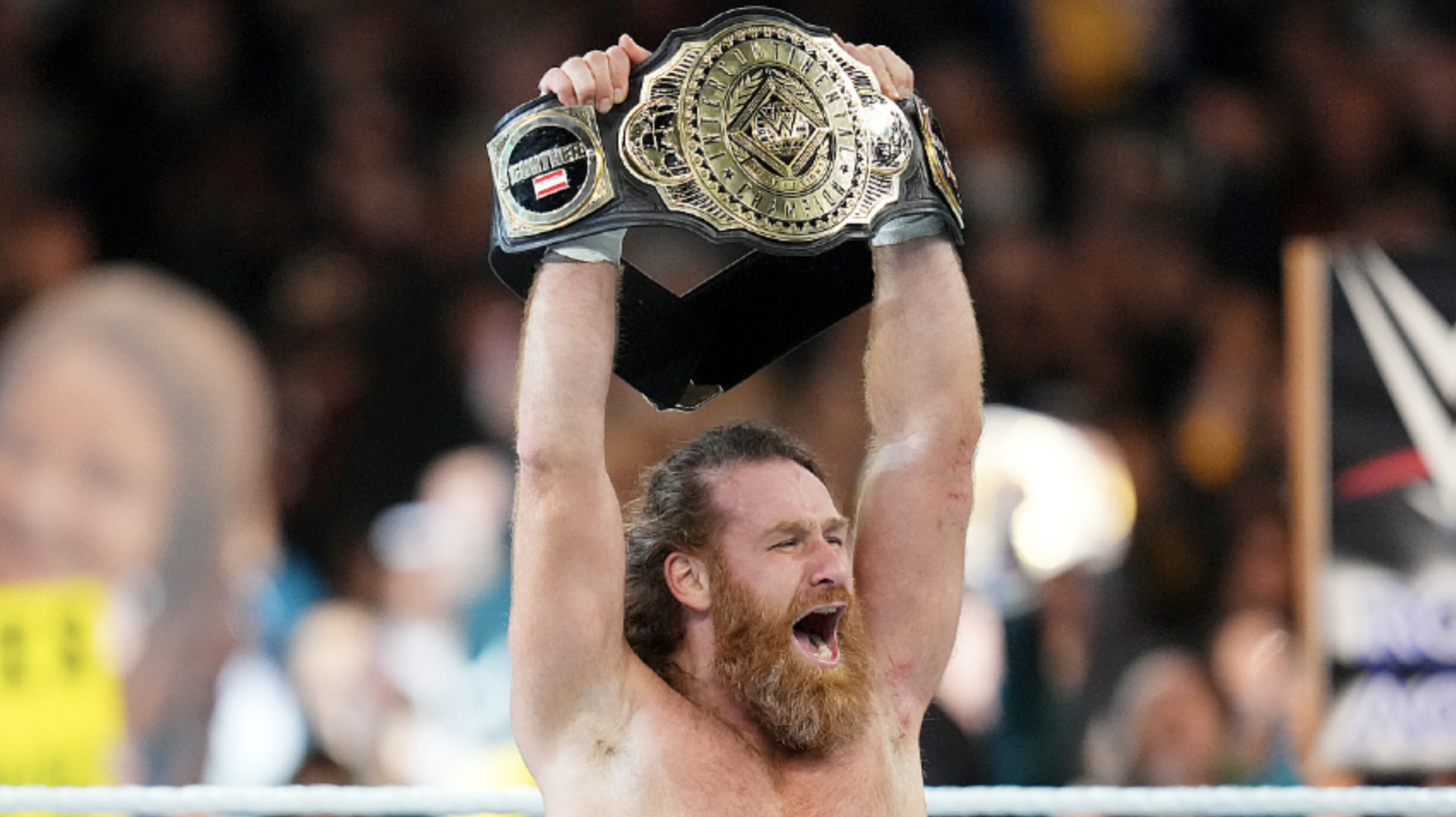 WWE WrestleMania 40 Sami Zayn Intercontinental Title