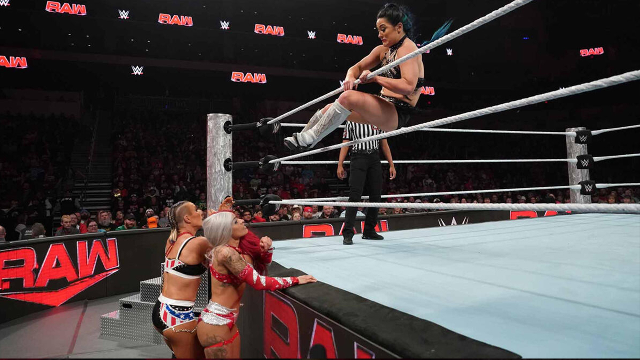 WWE Raw Ivy Nile Zelina Vega Lyra Valkyria