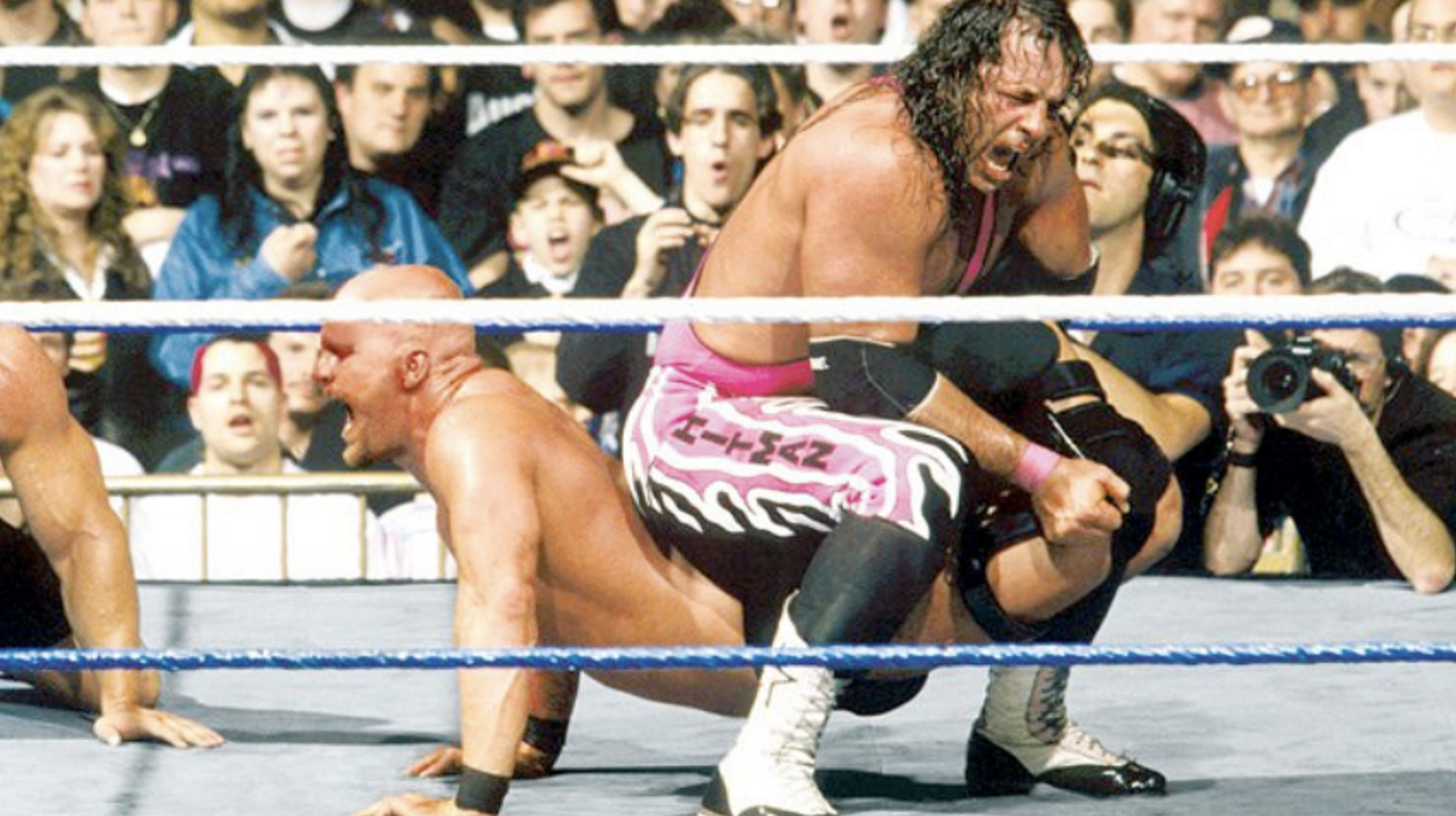 WWE WWF WrestleMania 13 Steve Austin Bret Hart