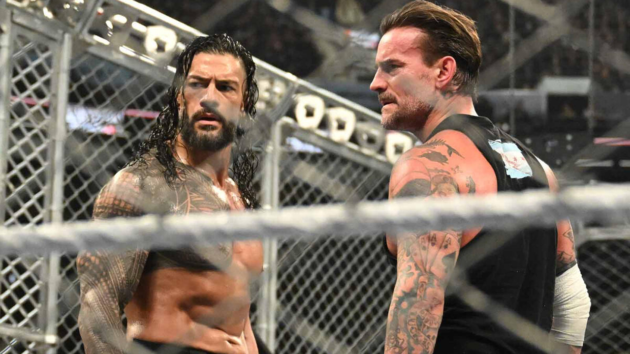 WWE Survivor Series WarGames 2024 Roman Reigns CM Punk