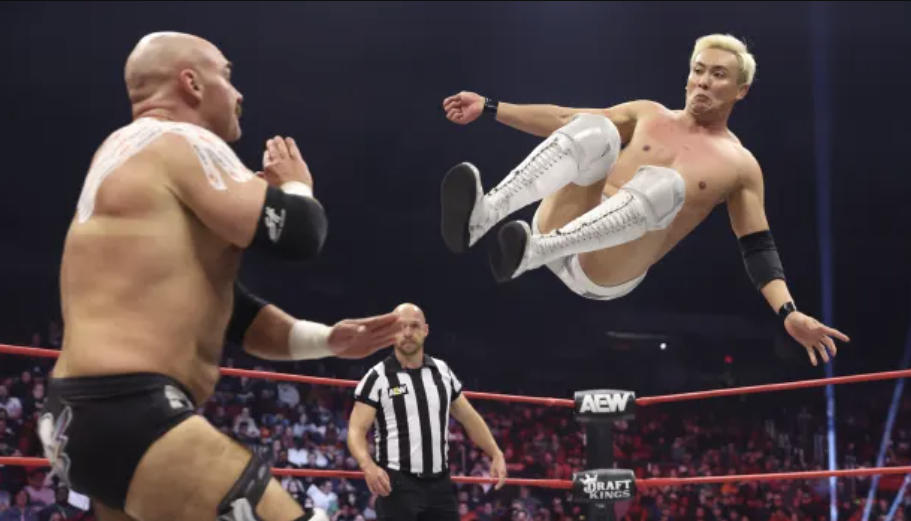 Okada AEW Dropkick