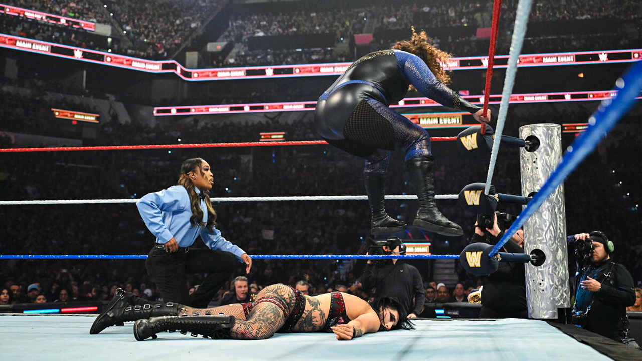 WWE Saturday Night's Main Event Rhea Ripley Nia Jax