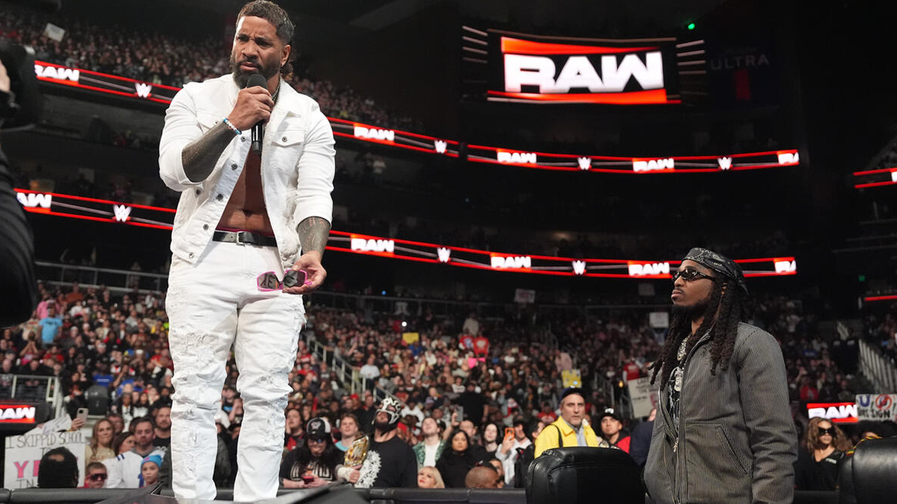 WWE Raw Jey Uso Quavo