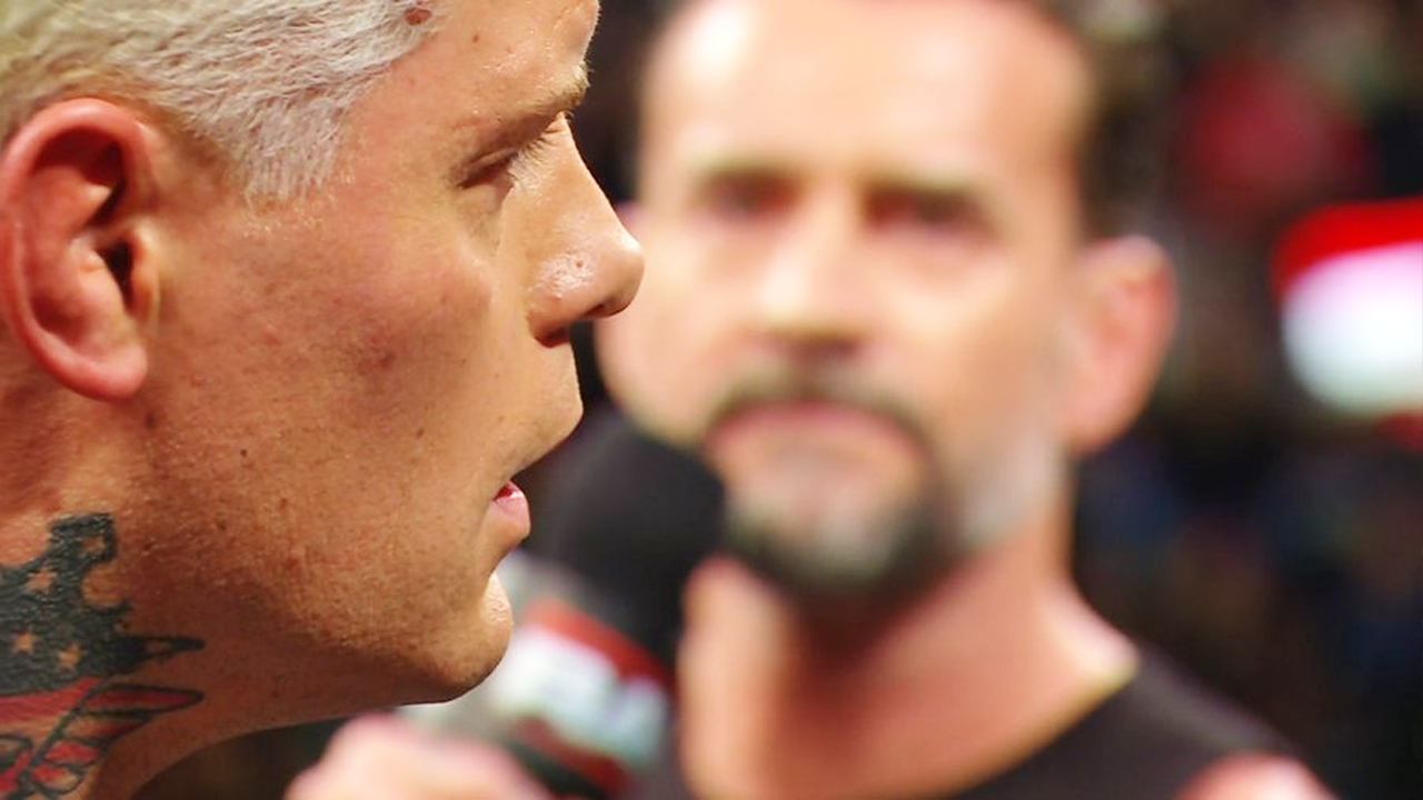 WWE Raw Cody Rhodes CM Punk