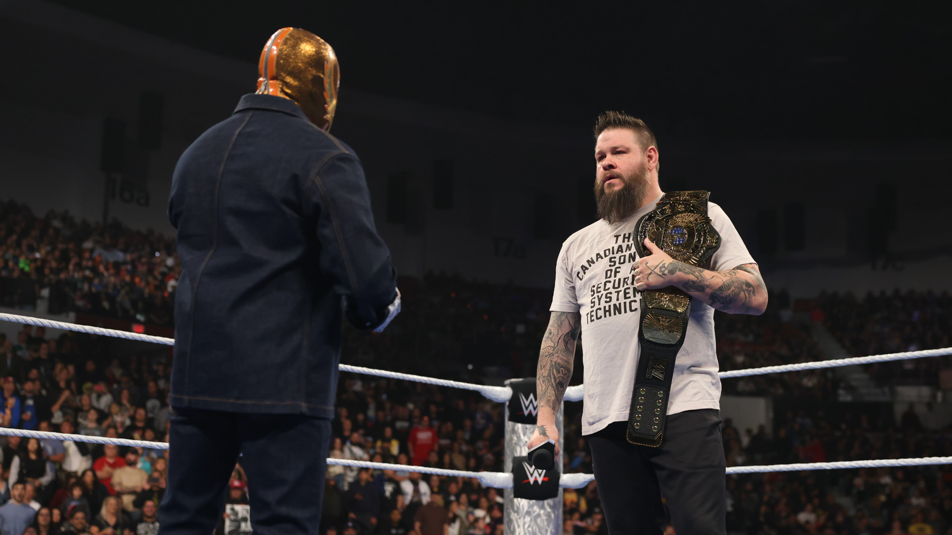 Kevin Owens Rey Mysterio