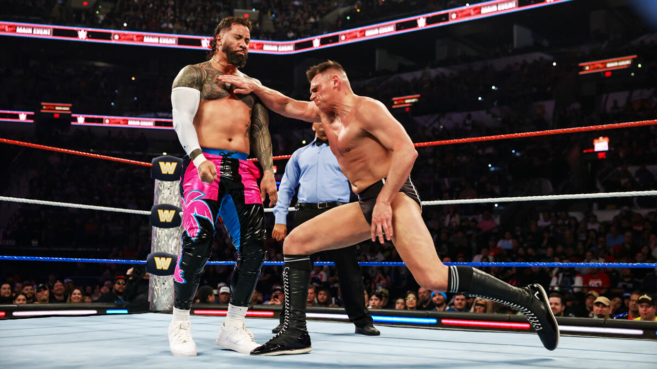 WWE Saturday Night's Main Event Jey Uso Gunther