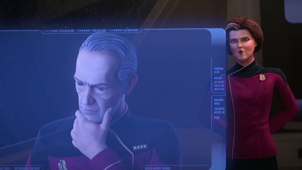 Star Trek Prodigy Masquerade Jellico Janeway