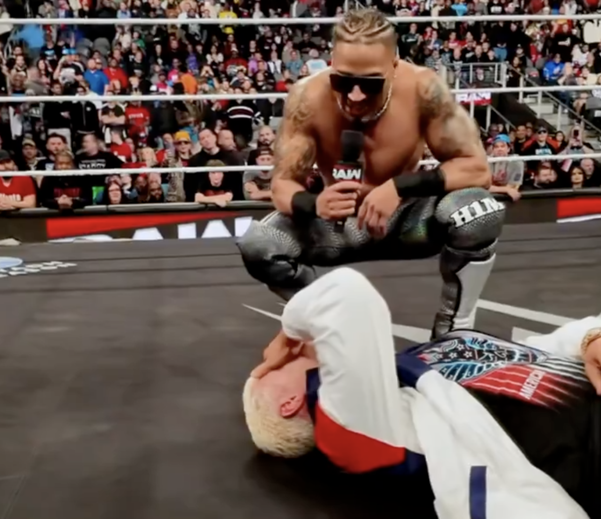Carmelo Hayes Cody Rhodes