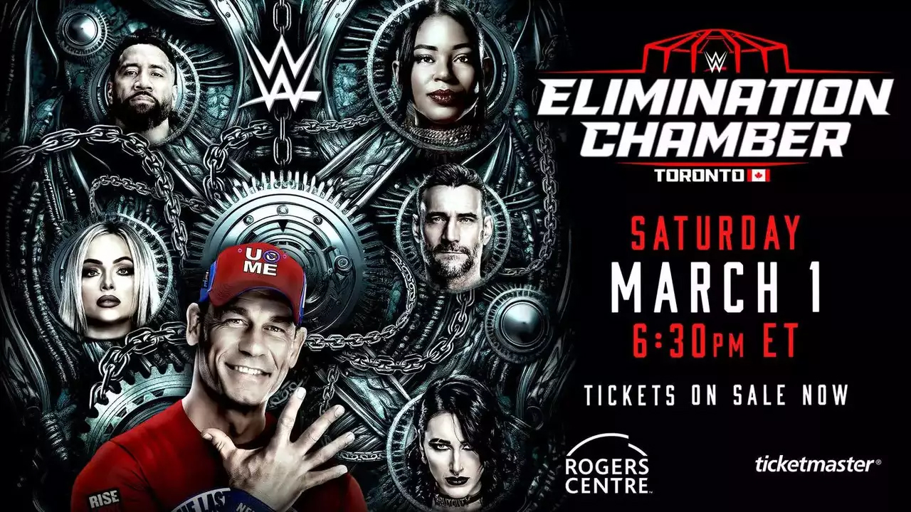 WWE Elimination Chamber 2025 Poster