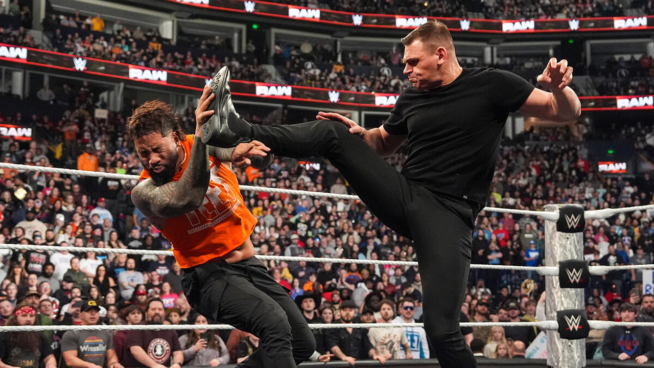 WWE Raw Jey Uso Gunther