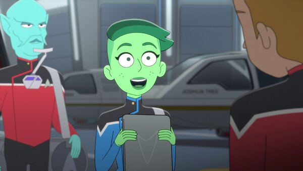 Star Trek Lower Decks Second Contact Tendi