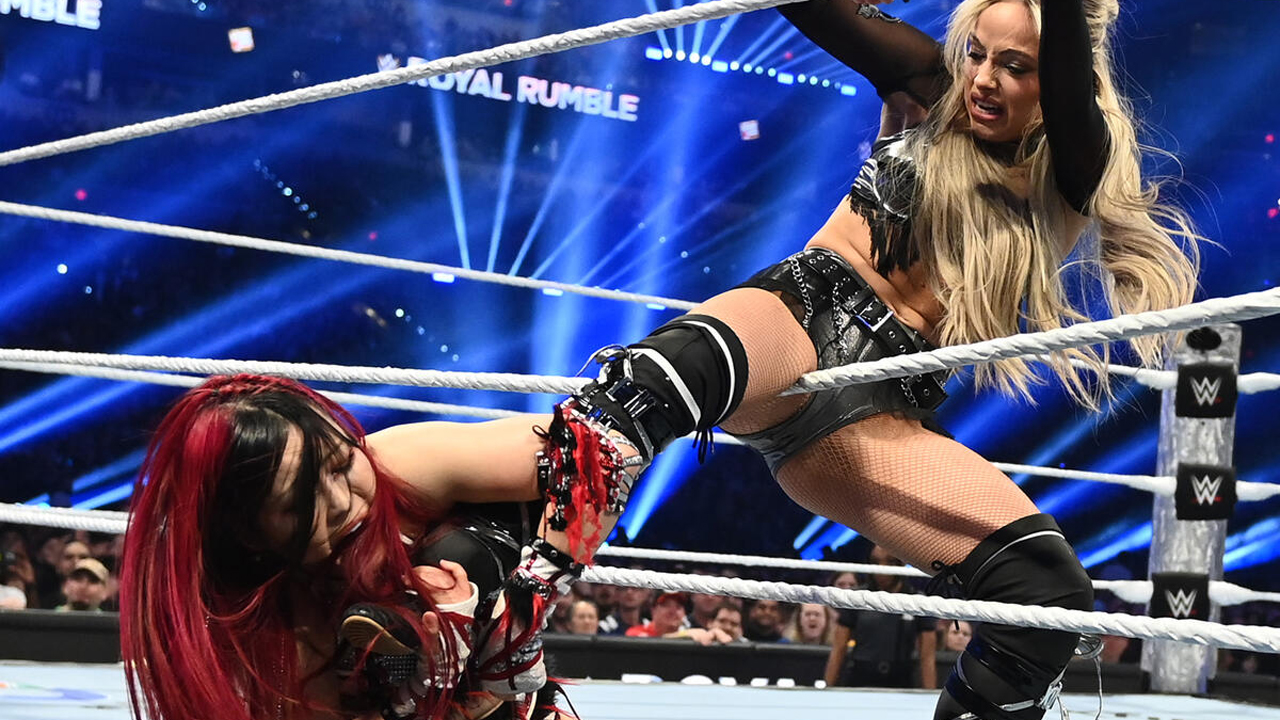 WWE Royal Rumble 2025 Iyo Sky Liv Morgan