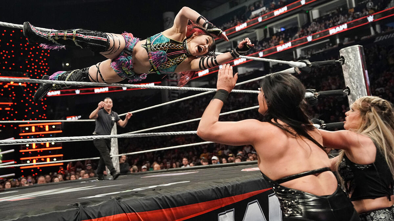 WWE Raw Iyo Sky Raquel Rodriguez Liv Morgan