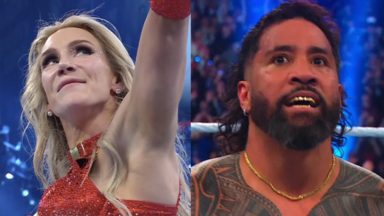 Jey Uso Charlotte Flair