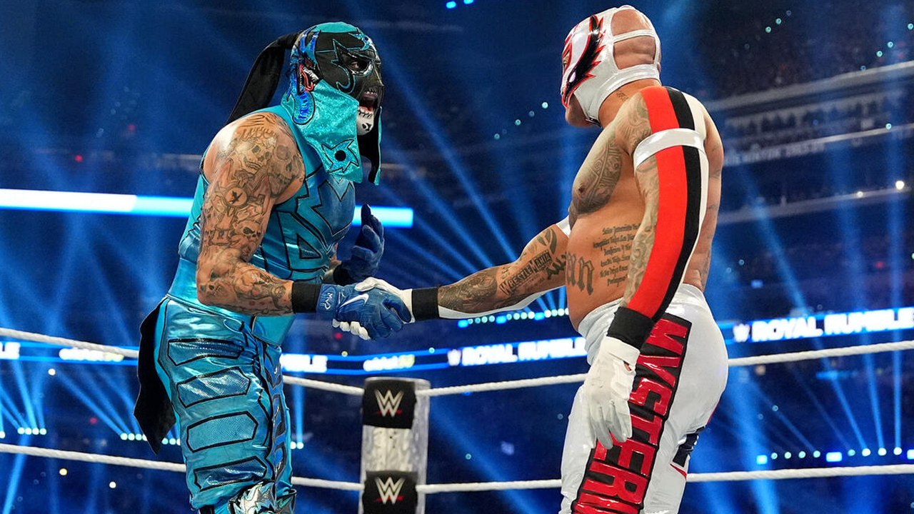 WWE Royal Rumble 2025 Penta Rey Mysterio
