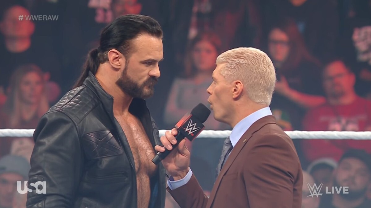 Cody Rhodes Drew McIntyre