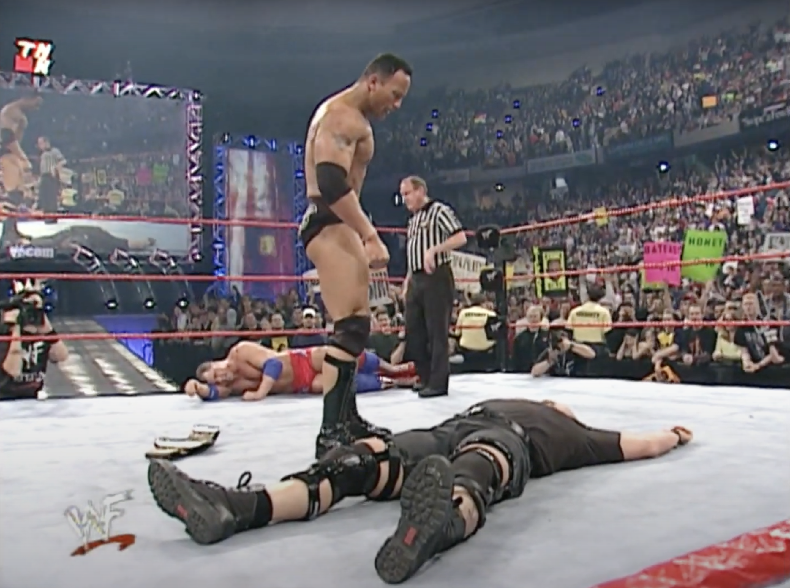 The Rock Steve Austin
