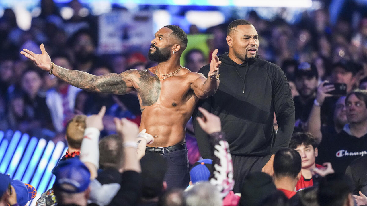 WWE Royal Rumble 2025 The Street Profits Montez Ford Angelo Dawkins