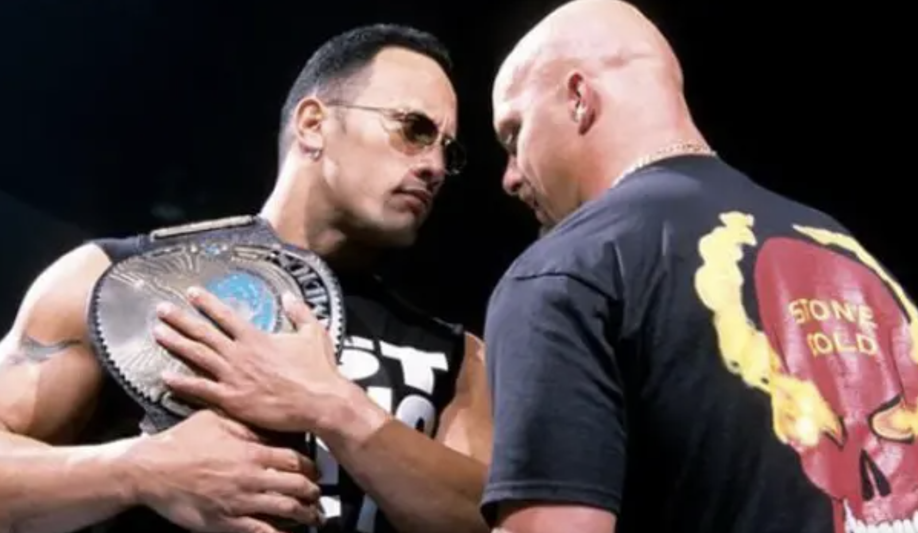 YEAH Steve Austin The Rock