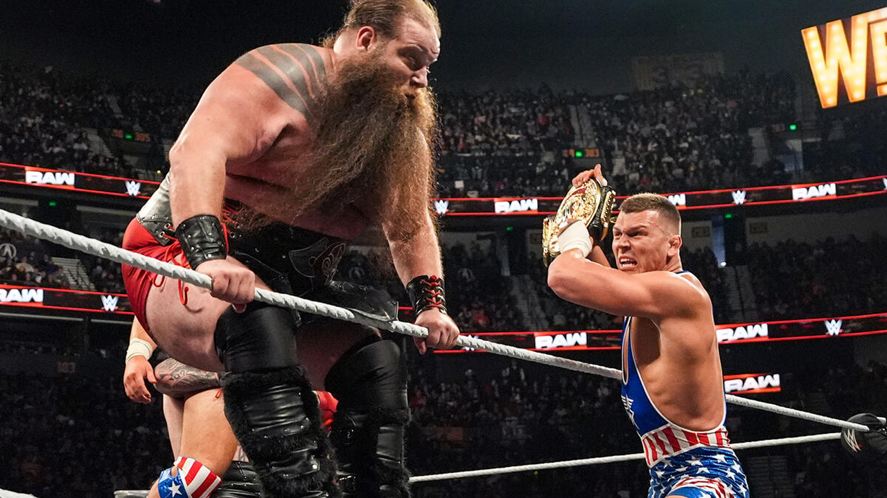 WWE Raw Ivar Julius Creed War Raiders Creed Brothers