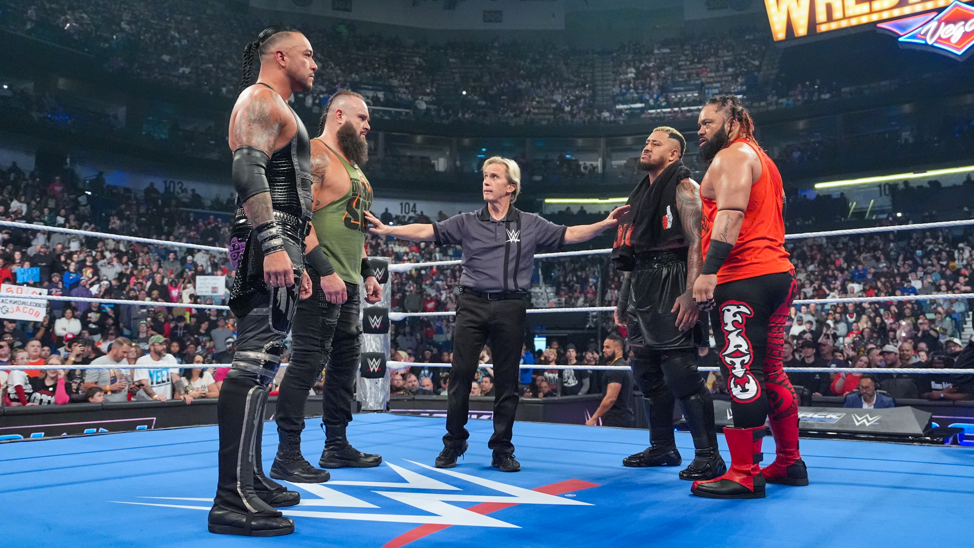 Braun Strowman Damian Priest Jacob Fatu Solo Sikoa
