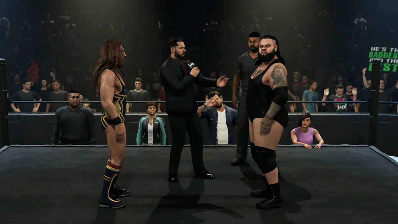 WWE 2K25 Underground Pete Dunne Bronson Reed
