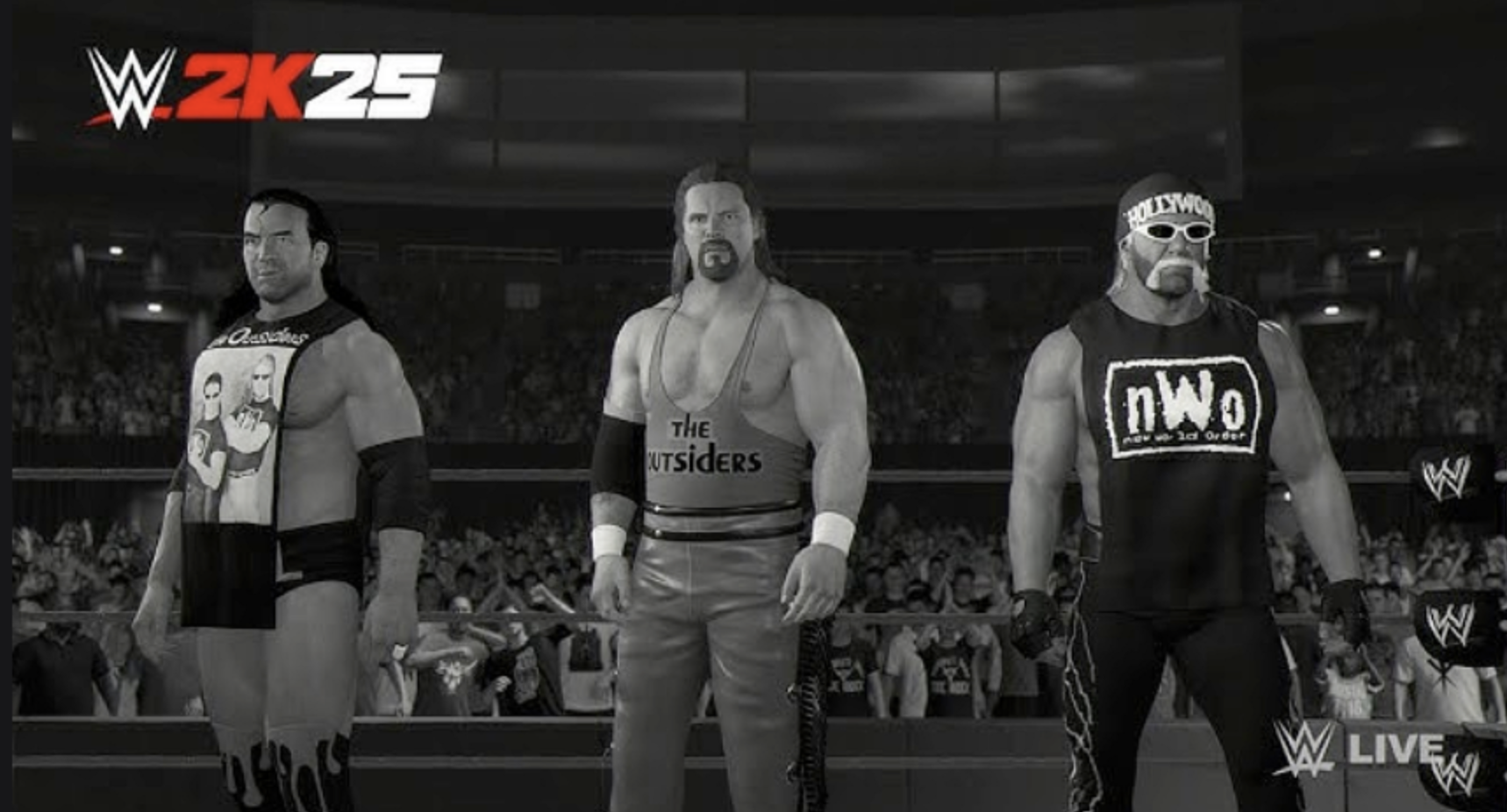 WWE 2K25 Hollywood Hogan Kevin Nash Scott Hall nWo
