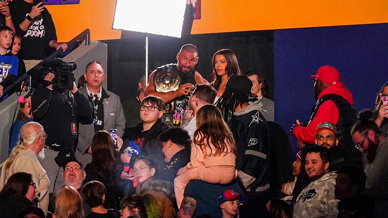 WWE Raw Bron Breakker Jackie Redmond