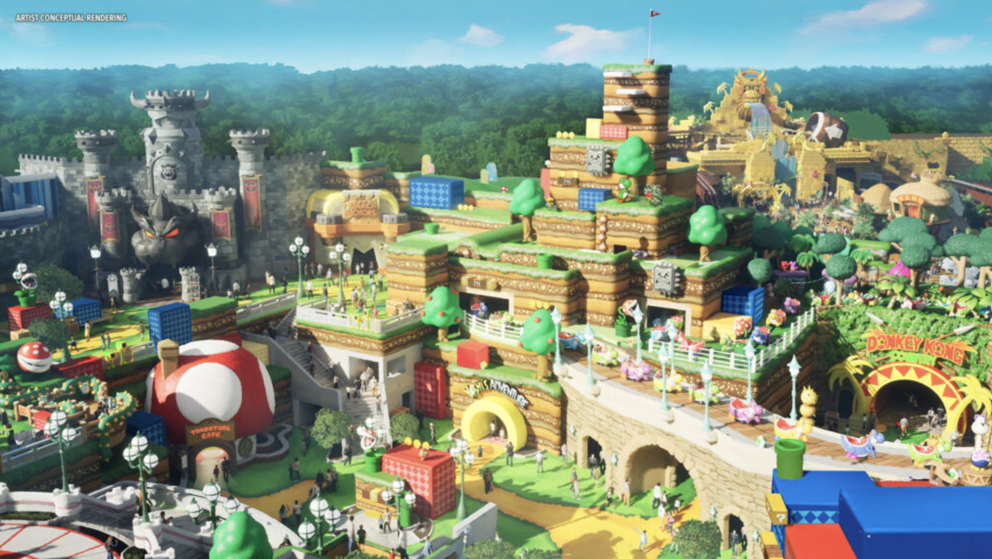 Universal Orlando Resort Epic Universe Super Nintendo World