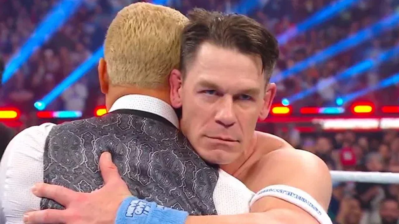 WWE Elimination Chamber 2025 Cody Rhodes John Cena