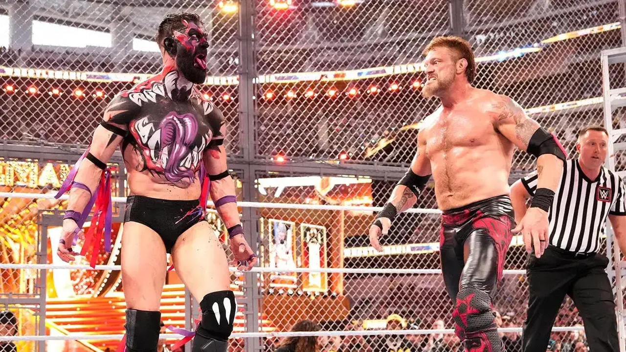 WWE WrestleMania 39 Demon Finn Balor Edge Hell in a Cell