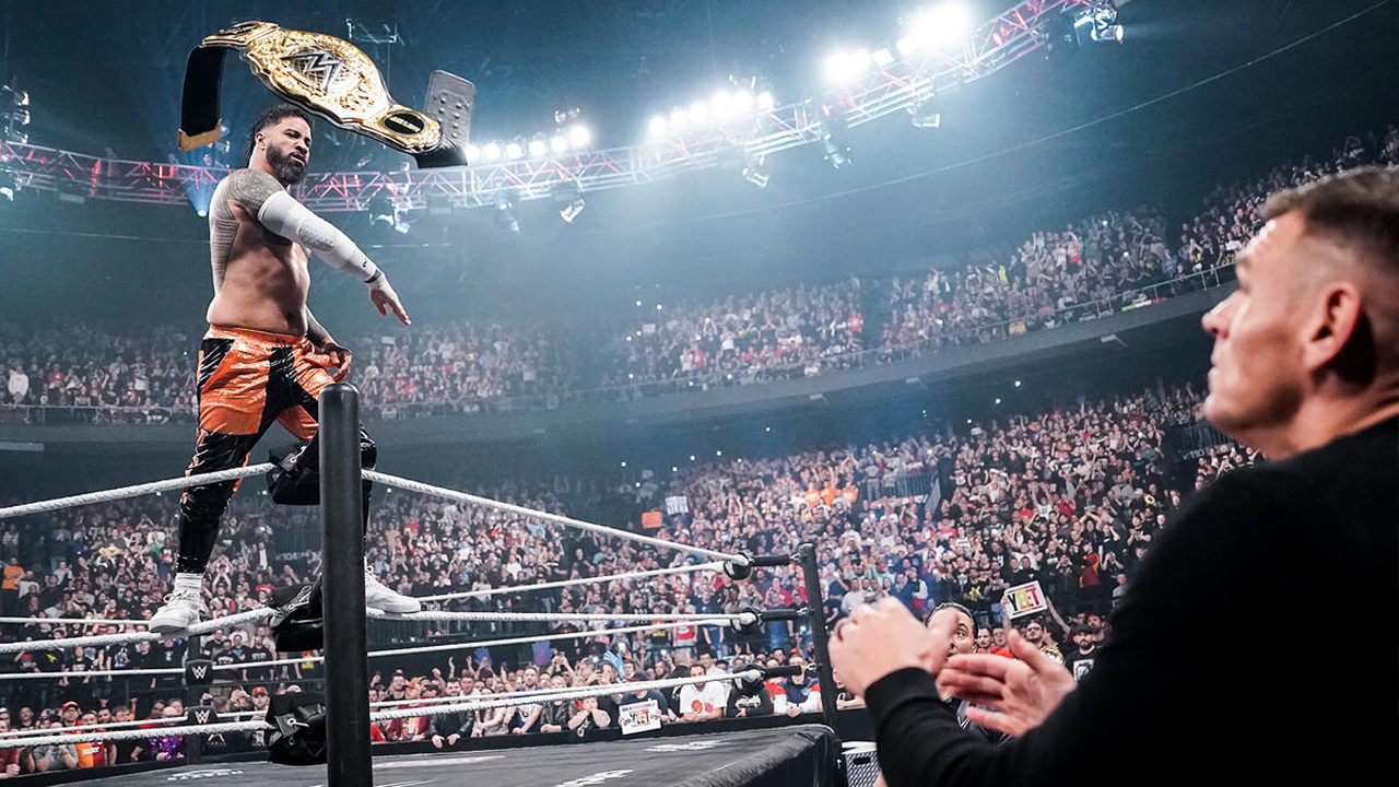 WWE Raw Jey Uso Gunther