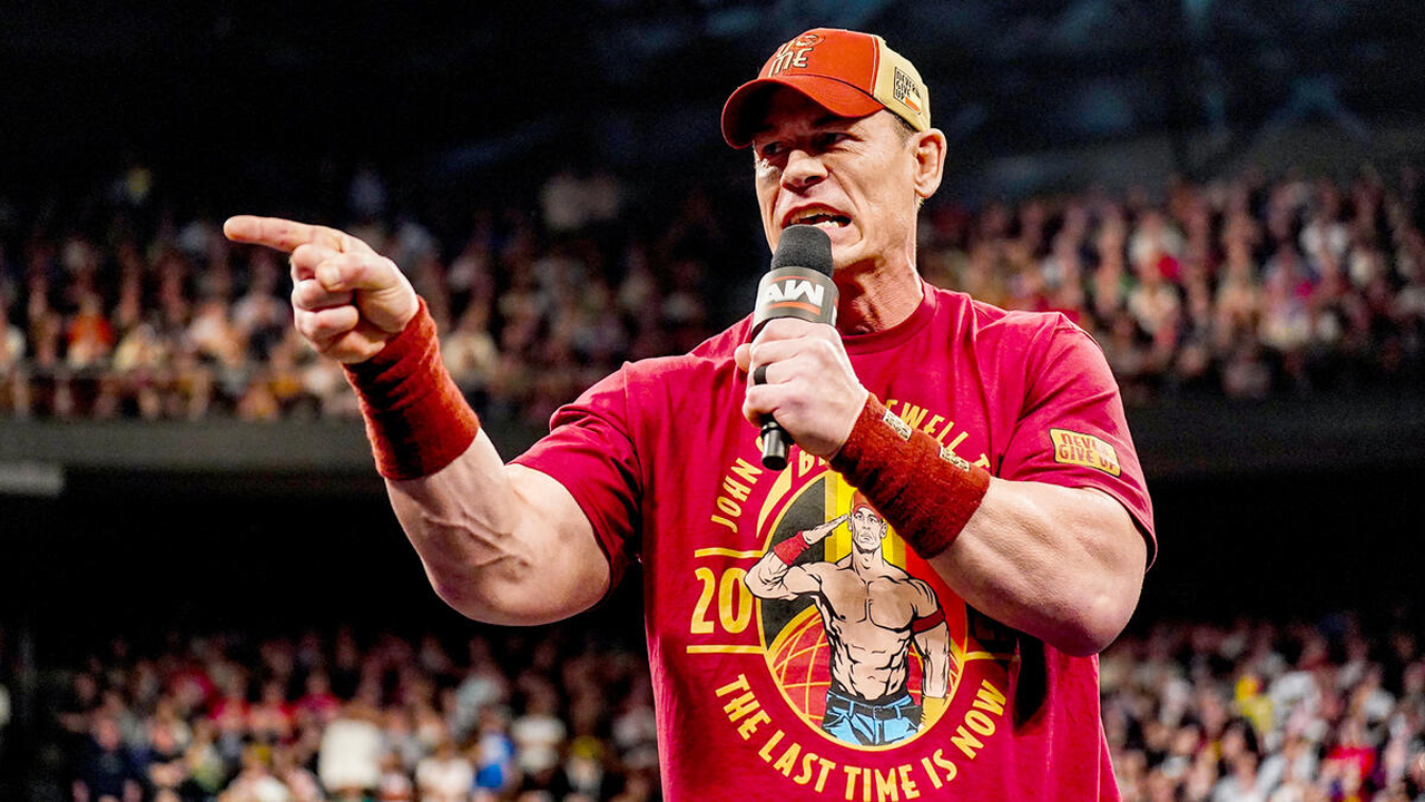 WWE Raw John Cena