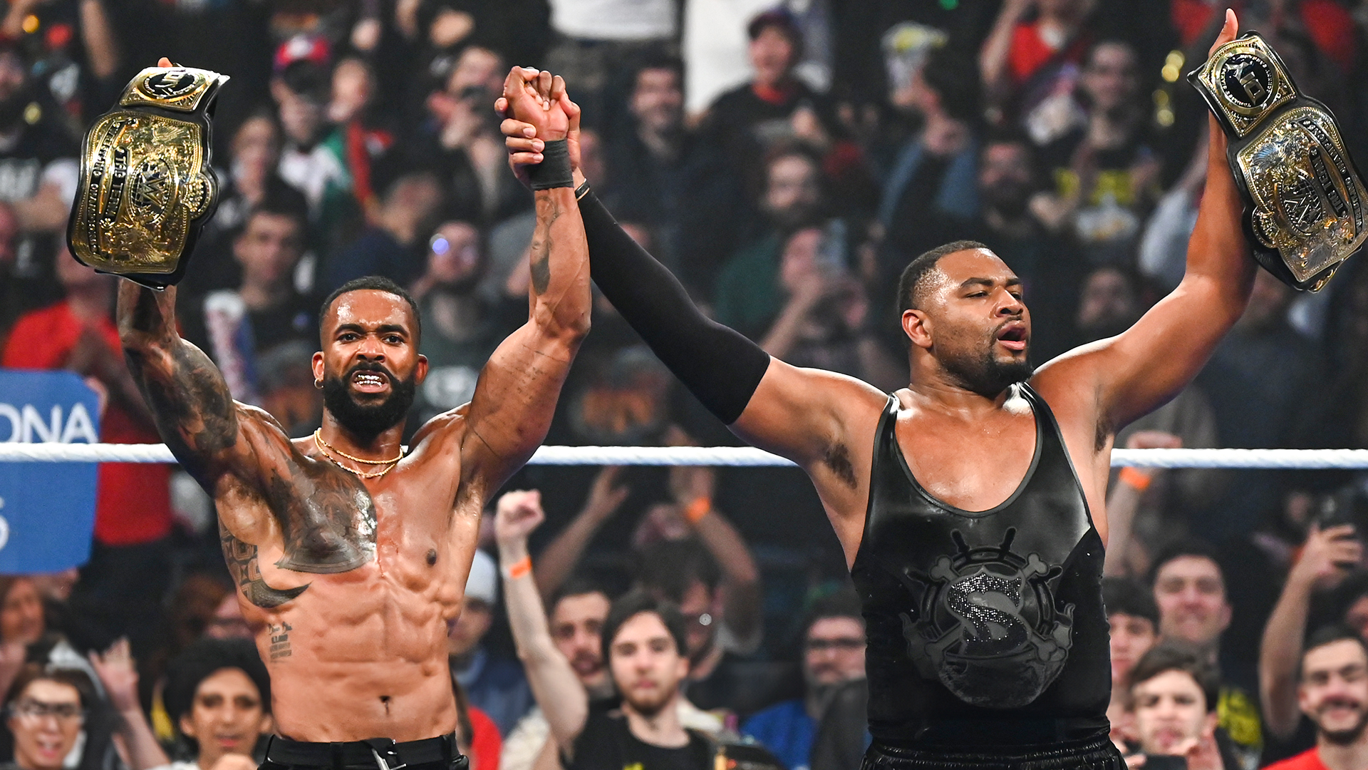 The Street Profits WWE Tag-Team Titles