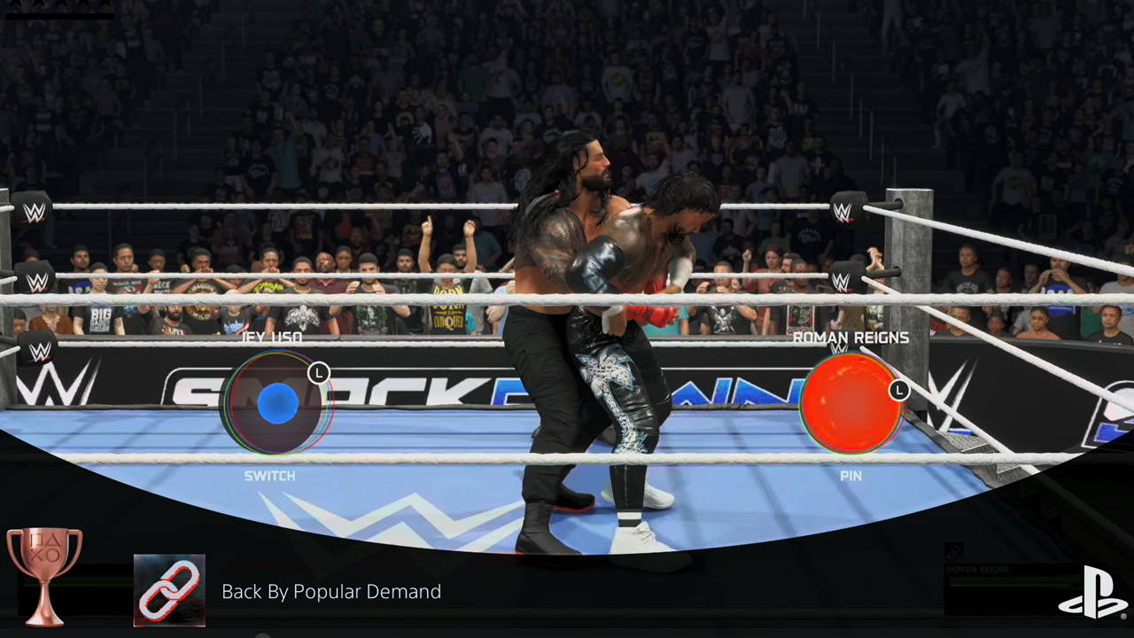 WWE 2K25 Chain Wrestling Roman Reigns Jey Usp