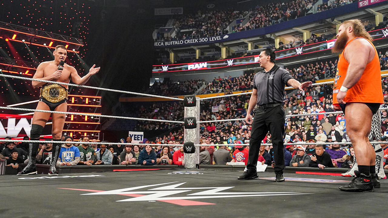WWE Raw Gunther Otis