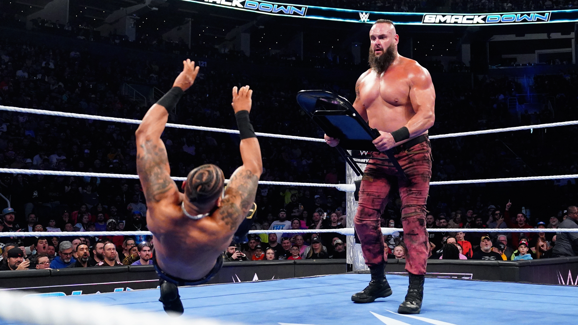 Braun Strowman Carmelo Hayes Eddie Guerrero Chair Spot