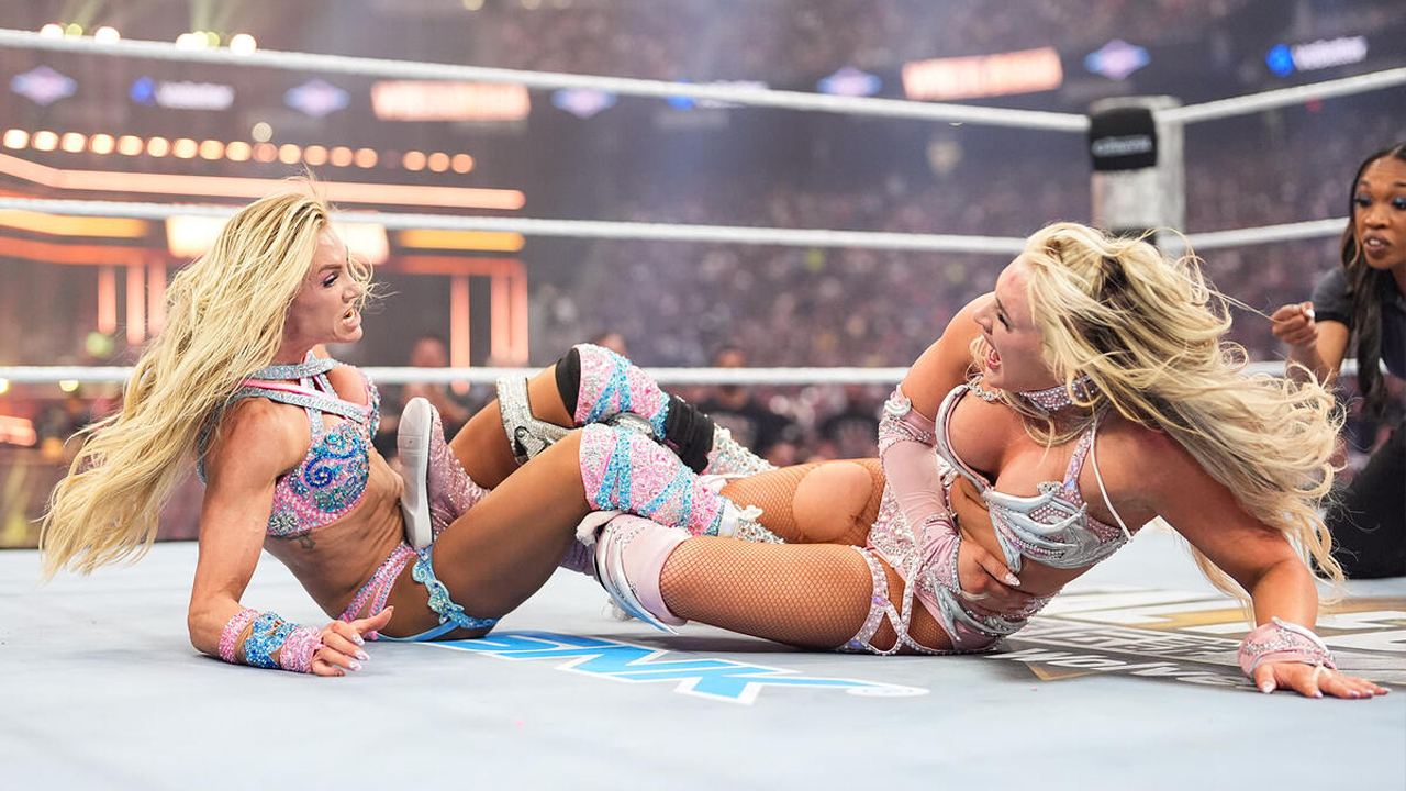 WWE WrestleMania 41 Night 1 Charlotte Flair Tiffany Stratton