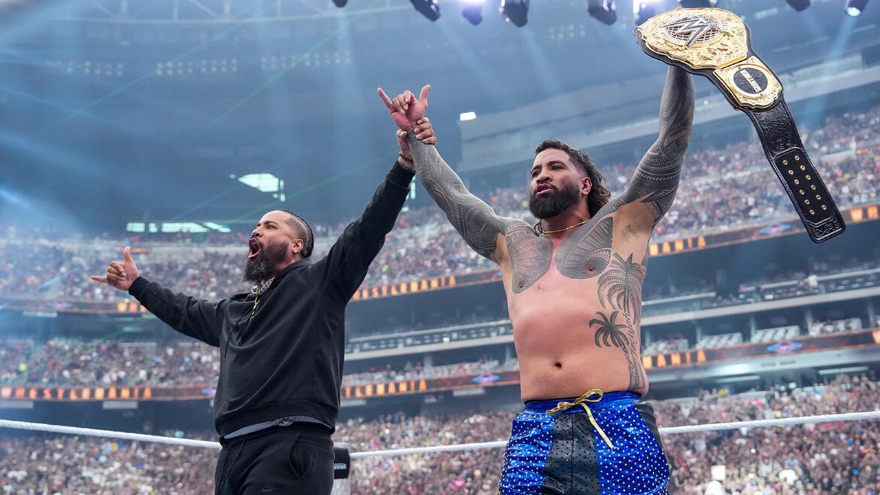 WWE WrestleMania 41 Night 1 Jimmy Uso Jey Uso