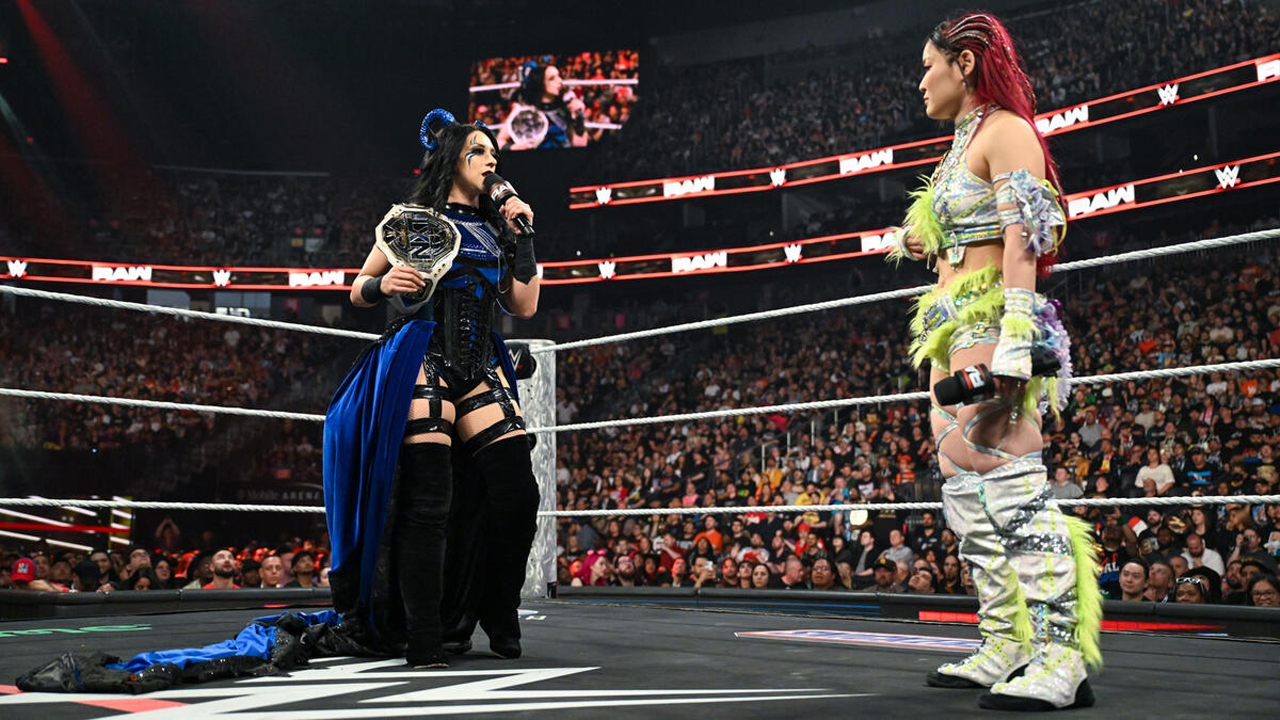 WWE Raw Stephanie Vaquer Iyo Sky