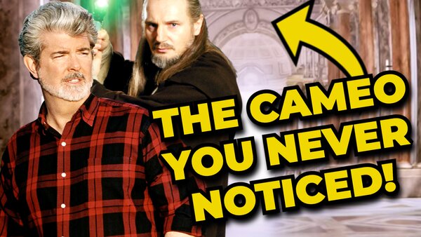 Star Wars Phantom Menace Hidden Facts George Lucas Cameo