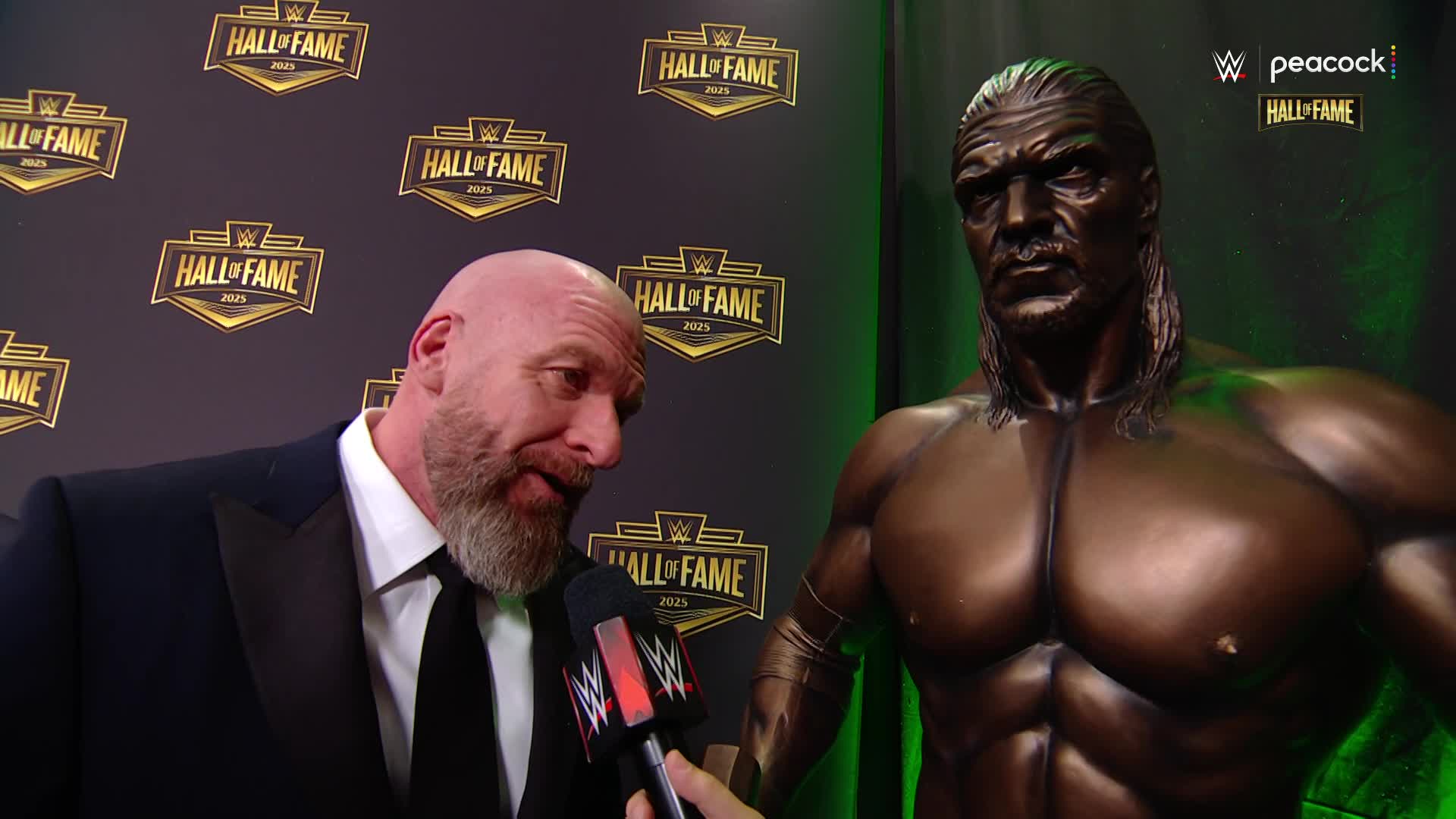 WWE Hall Of Fame 2025 Triple H Statue