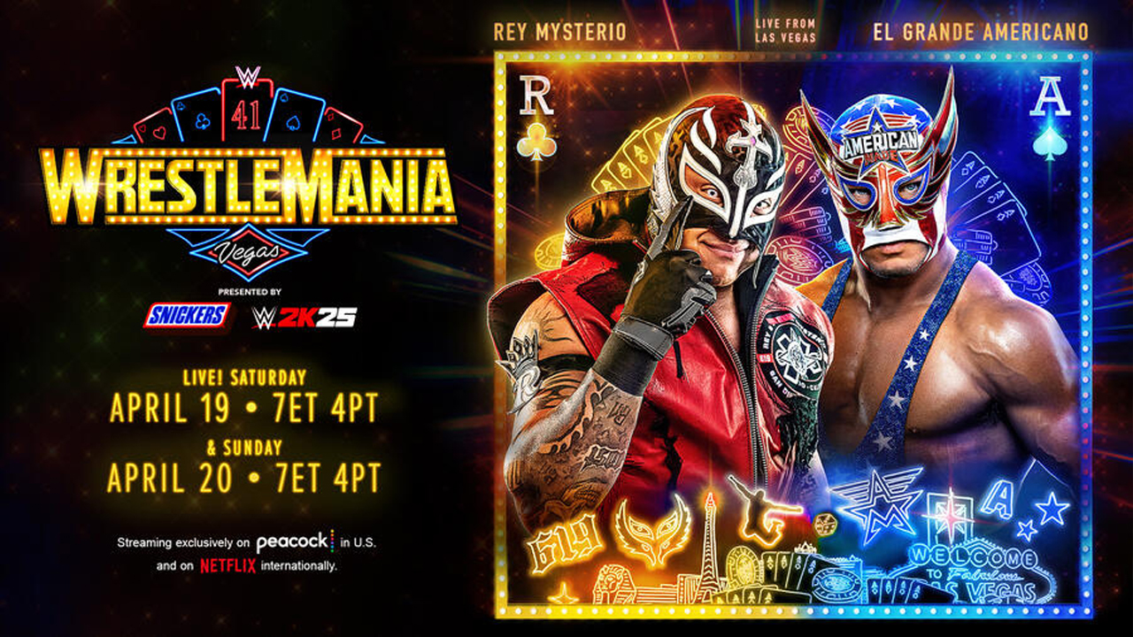 WWE WrestleMania 41 Rey Mysterio El Grande Americano