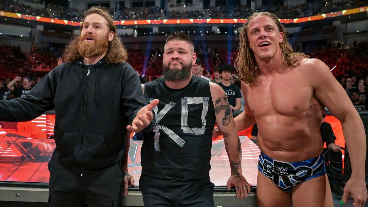 Sami ayn Kevin Owens Matt Riddle